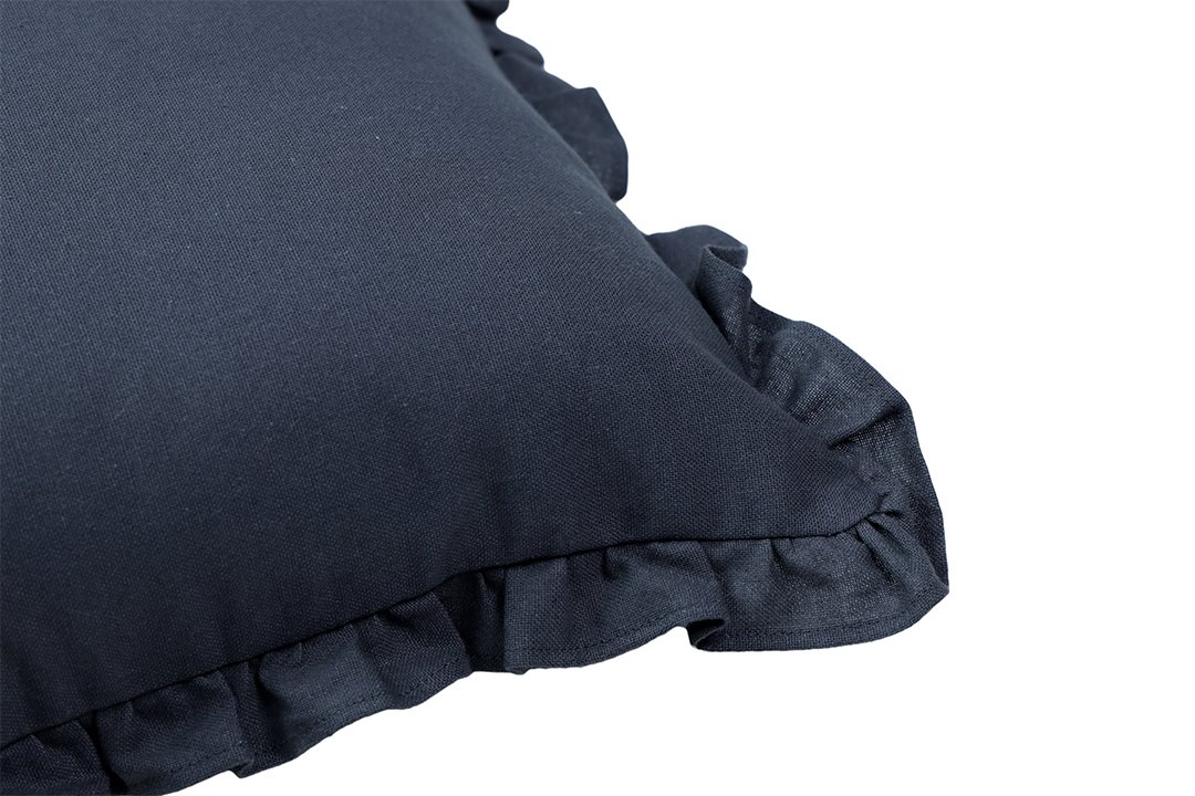Monoiro Washed Grey Cotton Cushion