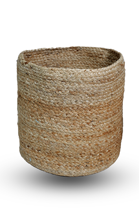 Natural Jute Planter Set